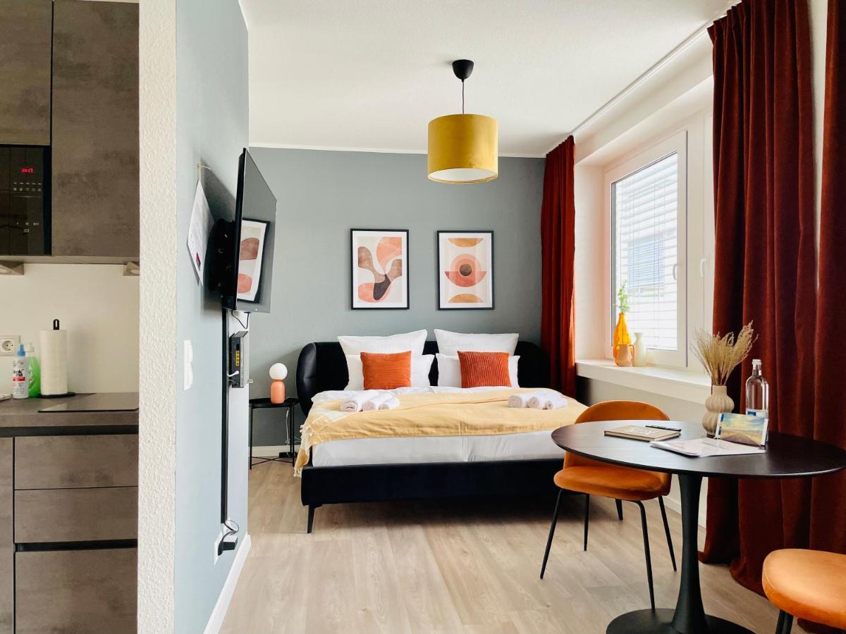 Klassen Stay - Exklusives Apartment Am Hbf - Kueche, Netflix, Kingsizebett Koblenz (Rhineland-Palatinate) Exterior foto